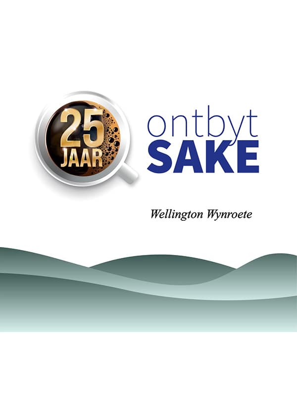ontbyt sake Wellington Wynroete