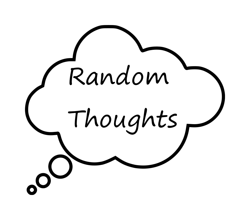 Some random thoughts